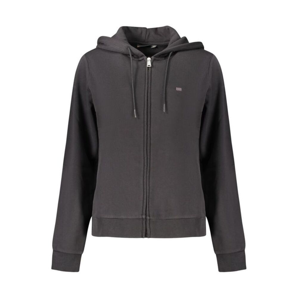 Napapijri Black Cotton Women's Women's Sweatshirt